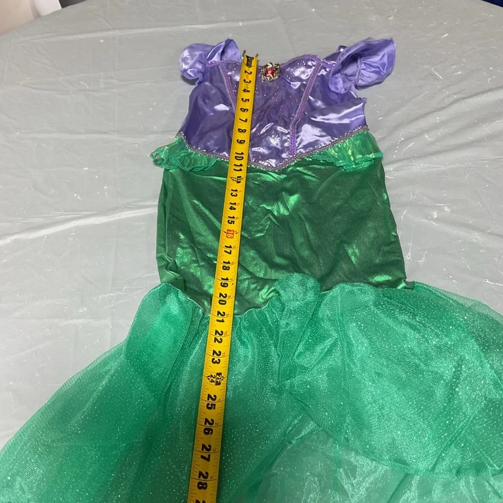 Disney Purple and Green Mermaid Dress Costume - Picture 2 of 7